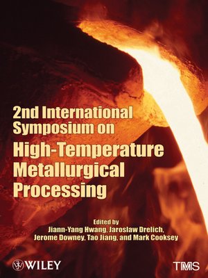 cover image of 2nd International Symposium on High-Temperature Metallurgical Processing